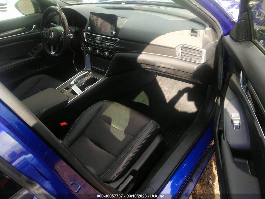 VIN 1HGCV3F23NA004409 2022 HONDA ACCORD HYBRID SPORT