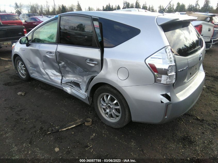 2014 TOYOTA PRIUS V TWO/THREE/FIVE - JTDZN3EU8E3306696
