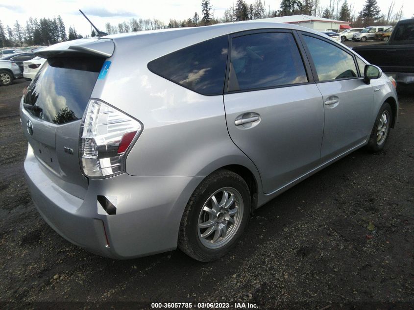 2014 TOYOTA PRIUS V TWO/THREE/FIVE - JTDZN3EU8E3306696