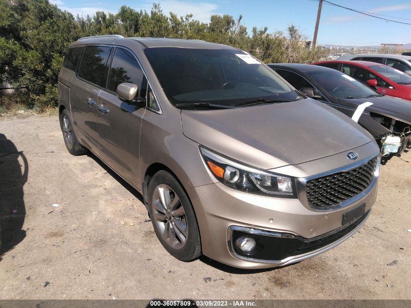 2015 KIA SEDONA SX-L - KNDME5C15F6044120