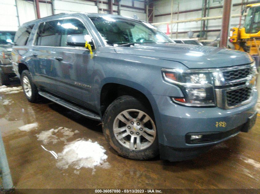 2015 CHEVROLET SUBURBAN LT - 1GNSKJKCXFR627476