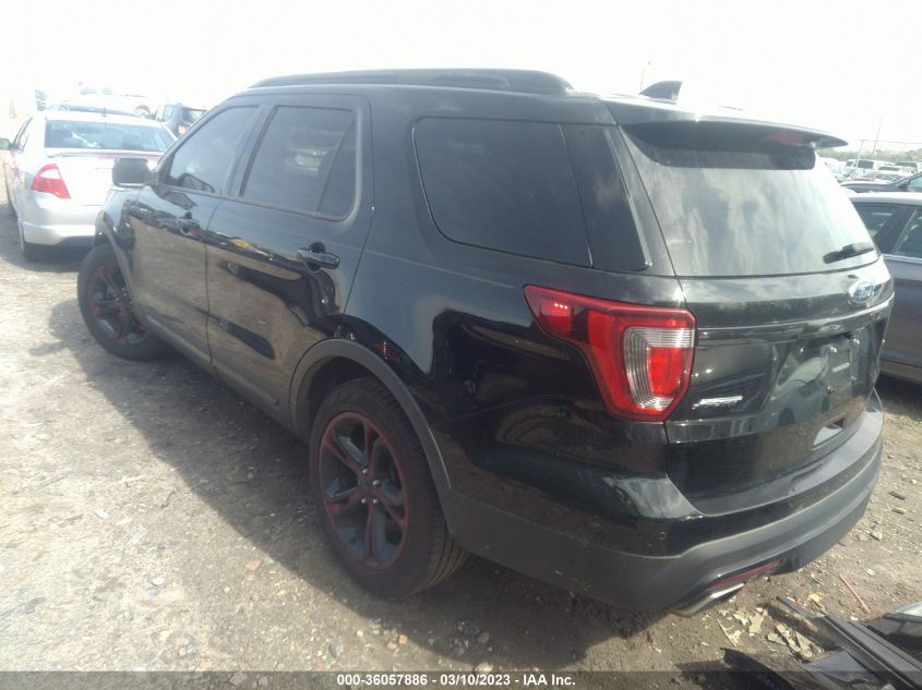 2017 FORD EXPLORER SPORT - 1FM5K8GT8HGD02911