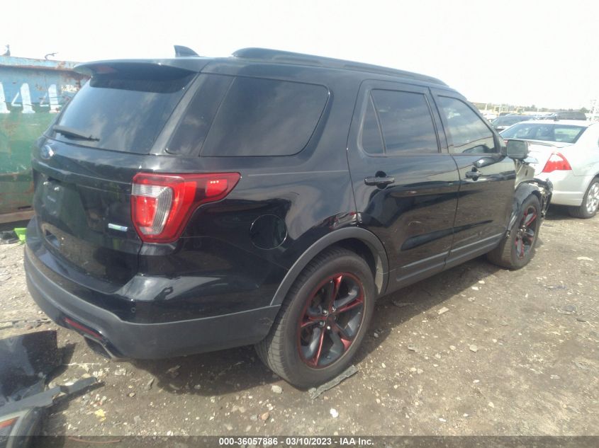 2017 FORD EXPLORER SPORT - 1FM5K8GT8HGD02911