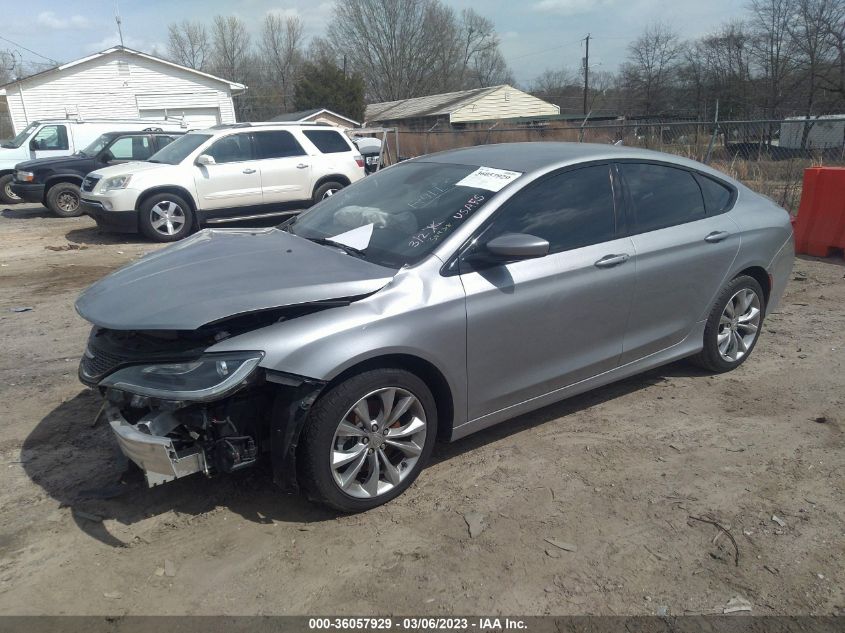 2015 CHRYSLER 200 S - 1C3CCCBGXFN505821