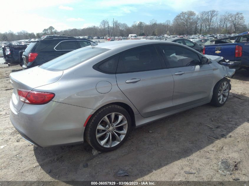 2015 CHRYSLER 200 S - 1C3CCCBGXFN505821