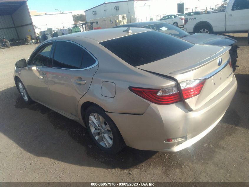 2014 LEXUS ES 300H HYBRID JTHBW1GG2E2073610