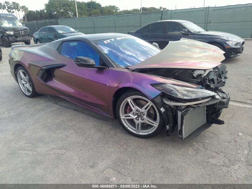 2022 CHEVROLET CORVETTE 3LT - 1G1YC3D46N5119702