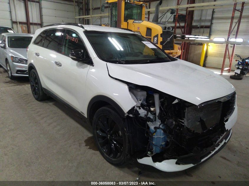 5XYPGDA5XKG586876 KIA SORENTO S V6 2019