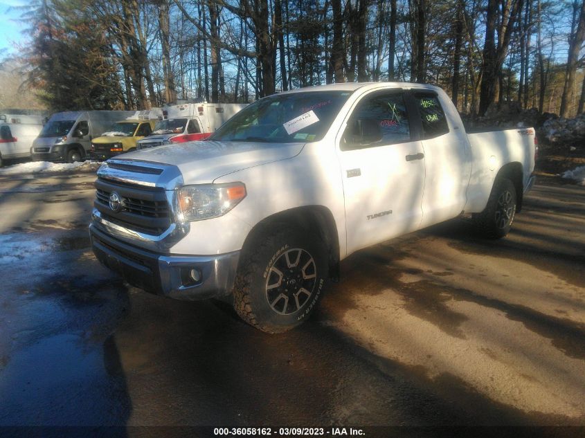 2014 TOYOTA TUNDRA 4WD TRUCK SR/SR5 - 5TFUY5F14EX365321
