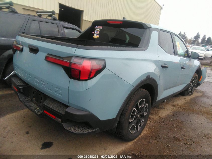 2022 HYUNDAI SANTA CRUZ SEL 5NTJB4AE8NH020105