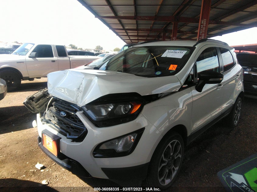 VIN MAJ6S3JL2LC352889 2020 FORD ECOSPORT SES