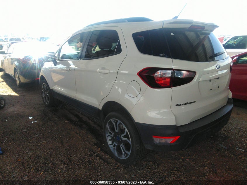 VIN MAJ6S3JL2LC352889 2020 FORD ECOSPORT SES
