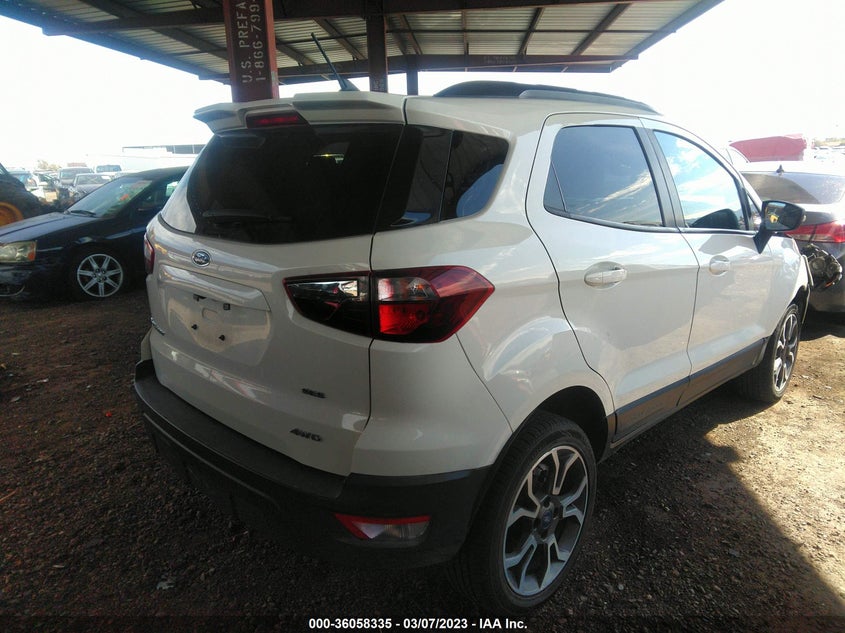 VIN MAJ6S3JL2LC352889 2020 FORD ECOSPORT SES