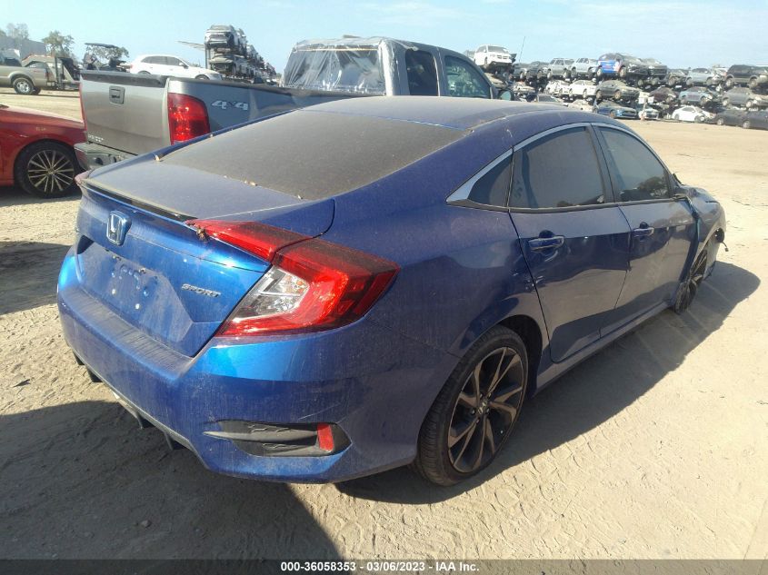 2HGFC2F89LH582062 Honda Civic Sedan SPORT 4