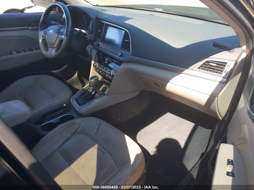 VIN 5NPD84LF1HH030625 2017 HYUNDAI ELANTRA LIMITED