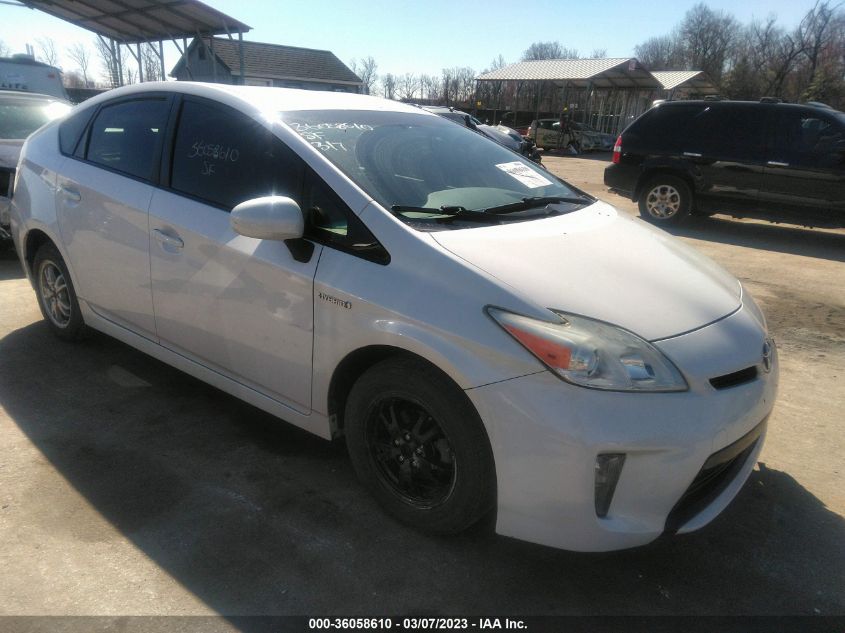 2013 TOYOTA PRIUS ONE/TWO/THREE/FOUR/FIVE - JTDKN3DU0D0341252