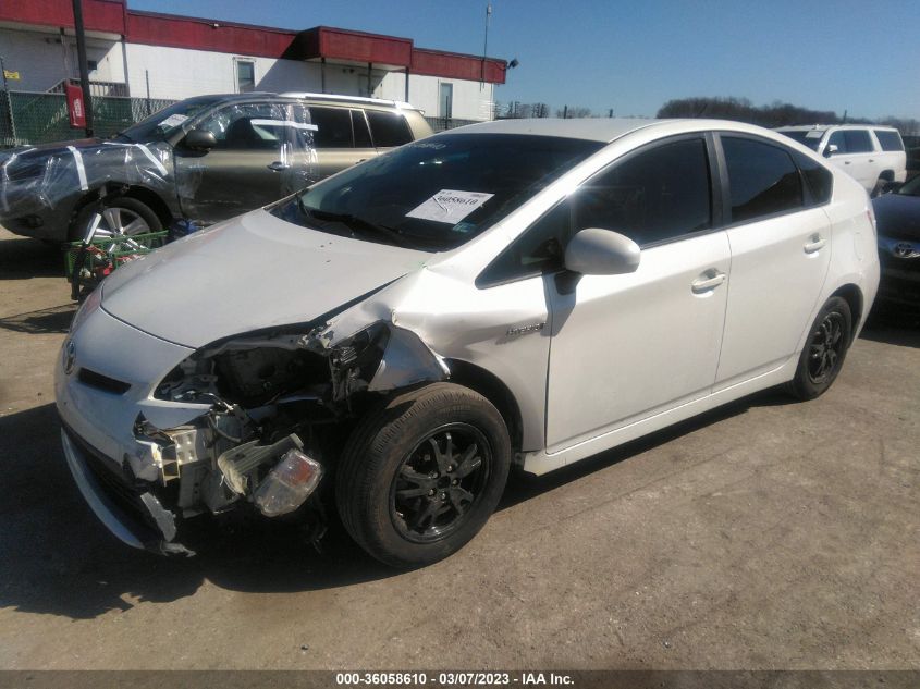 2013 TOYOTA PRIUS ONE/TWO/THREE/FOUR/FIVE - JTDKN3DU0D0341252