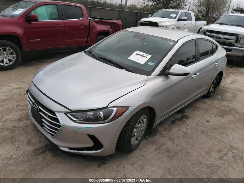 VIN 5NPD74LF3JH397082 2018 HYUNDAI ELANTRA SE