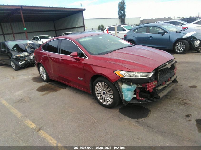 2014 FORD FUSION ENERGI SE LUXURY - 3FA6P0PU4ER269064