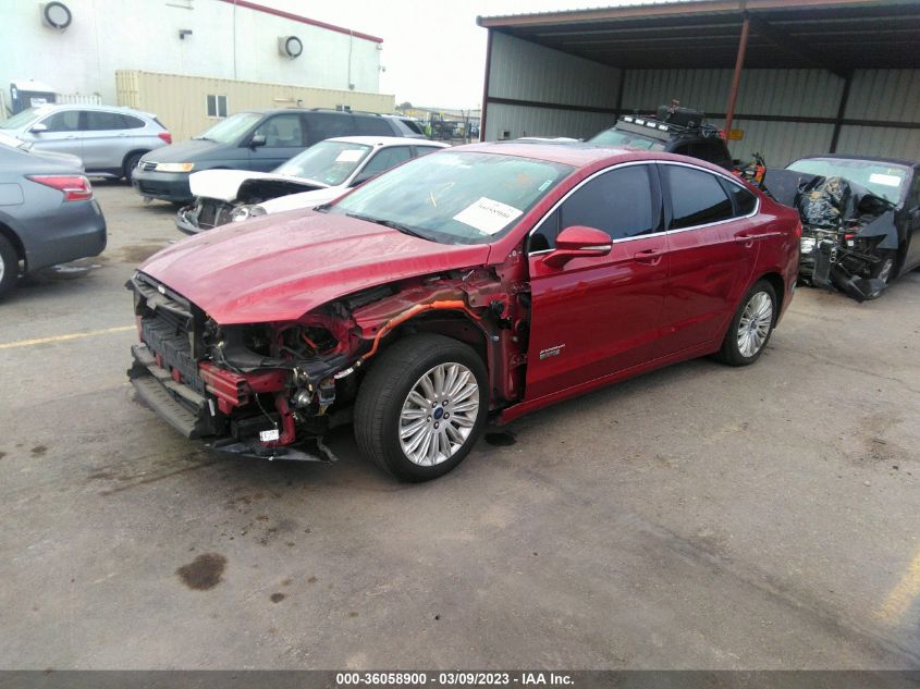 2014 FORD FUSION ENERGI SE LUXURY - 3FA6P0PU4ER269064