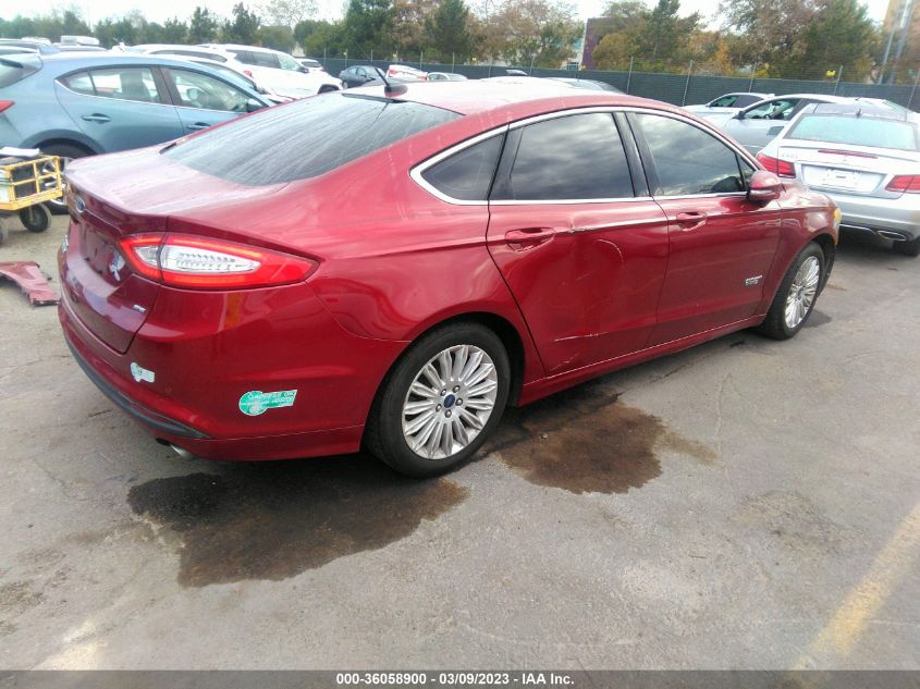2014 FORD FUSION ENERGI SE LUXURY - 3FA6P0PU4ER269064