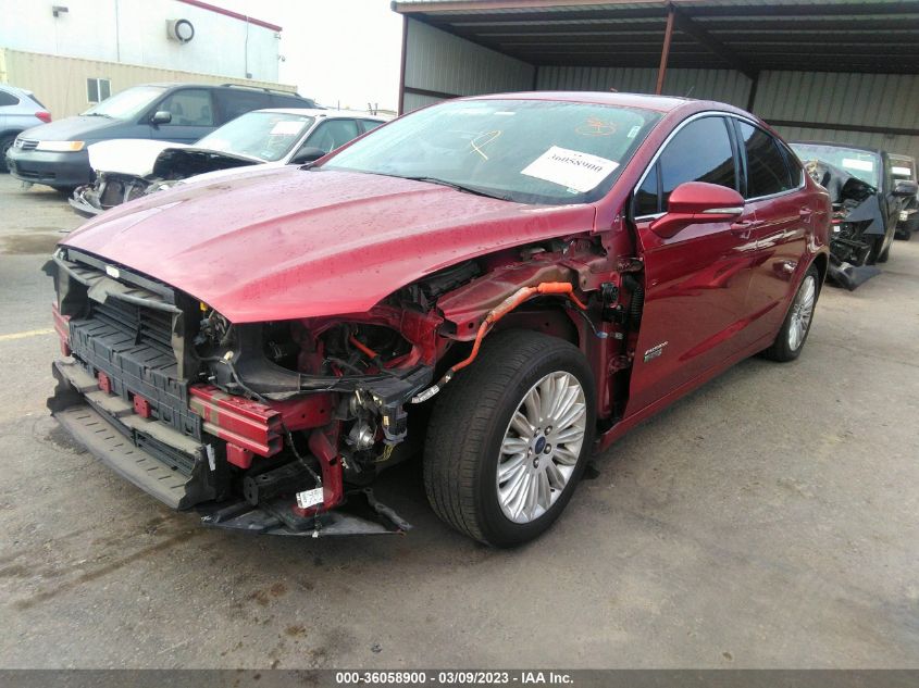 2014 FORD FUSION ENERGI SE LUXURY - 3FA6P0PU4ER269064