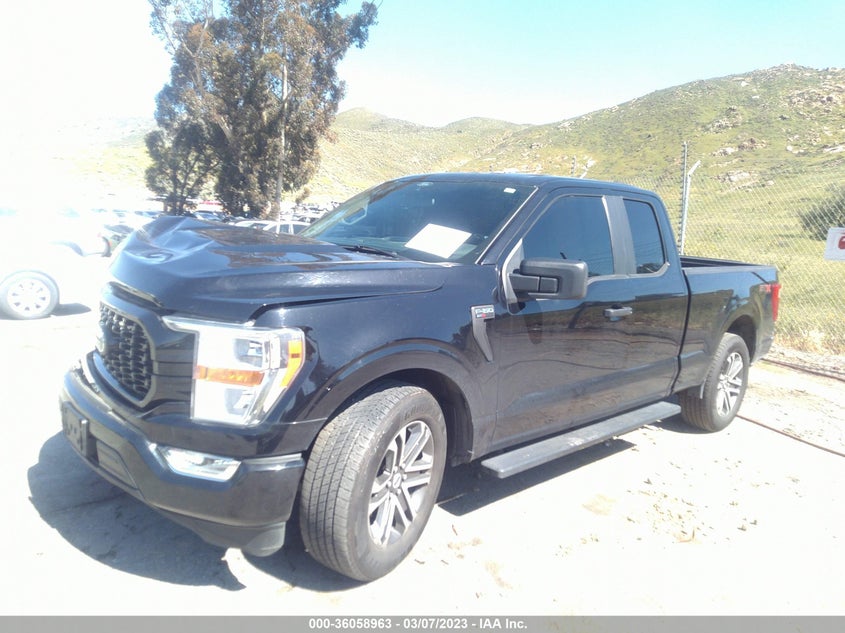 VIN 1FTEX1CP7MFA78892 2021 FORD F-150 XL/XLT/LARIAT