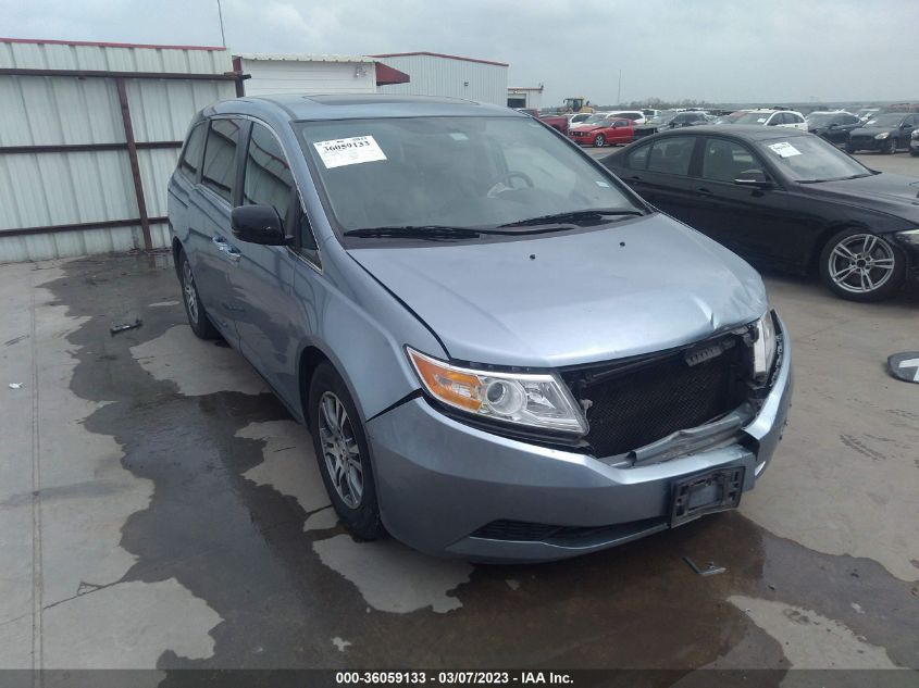2013 HONDA ODYSSEY EX-L - 5FNRL5H66DB044869