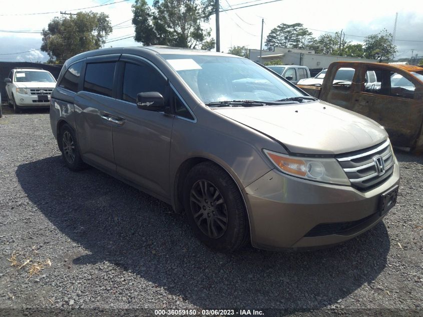 2013 HONDA ODYSSEY EX-L - 5FNRL5H61DB050580