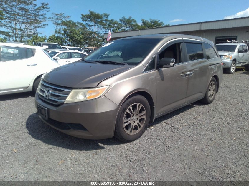 2013 HONDA ODYSSEY EX-L - 5FNRL5H61DB050580