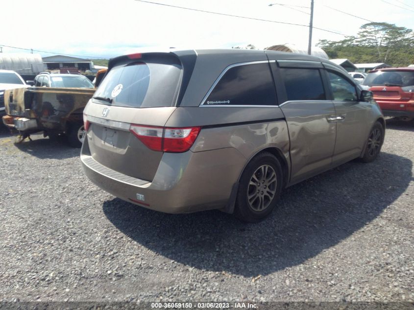 2013 HONDA ODYSSEY EX-L - 5FNRL5H61DB050580
