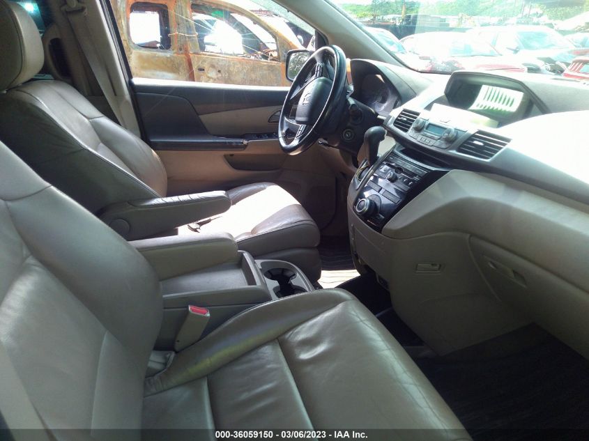 2013 HONDA ODYSSEY EX-L - 5FNRL5H61DB050580