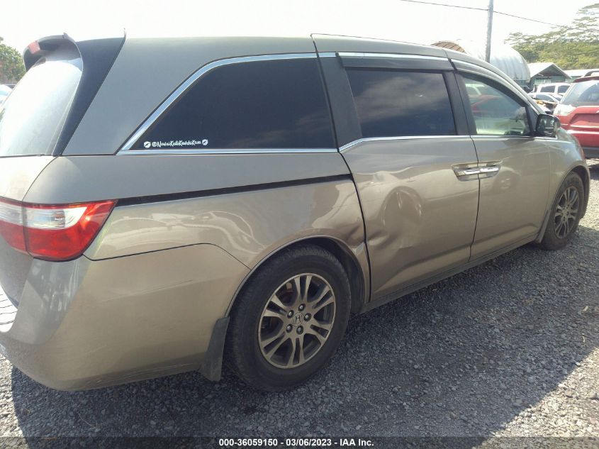 2013 HONDA ODYSSEY EX-L - 5FNRL5H61DB050580