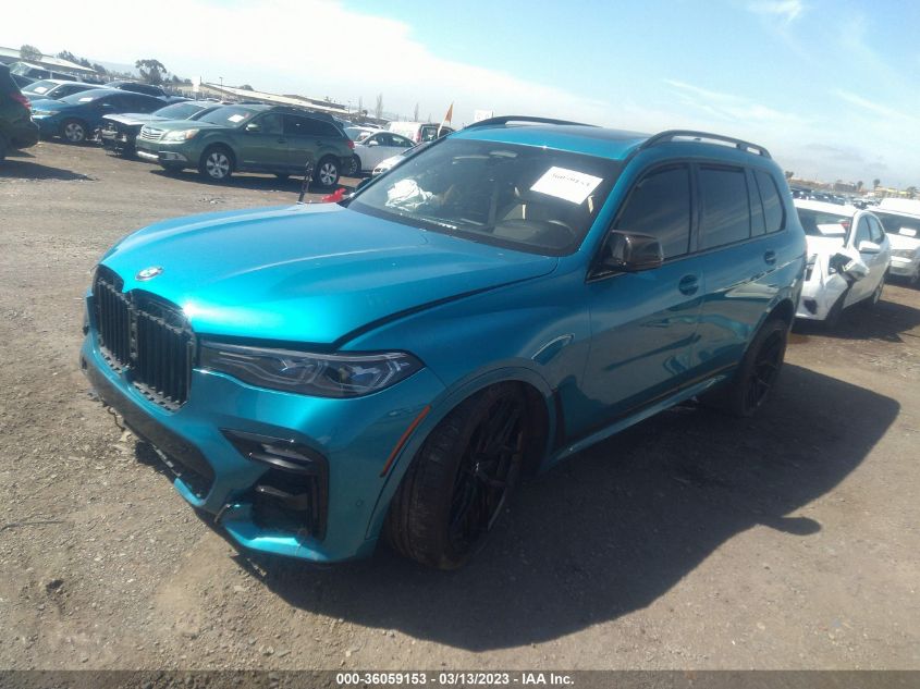 2022 BMW X7 M50I - 5UXCX6C0XN9K81247