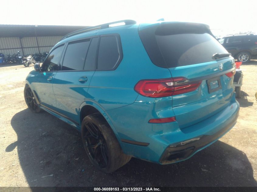 2022 BMW X7 M50I - 5UXCX6C0XN9K81247