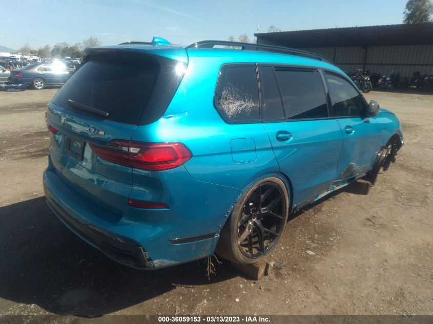 2022 BMW X7 M50I - 5UXCX6C0XN9K81247