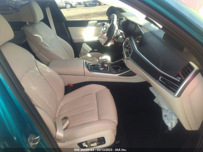 2022 BMW X7 M50I - 5UXCX6C0XN9K81247