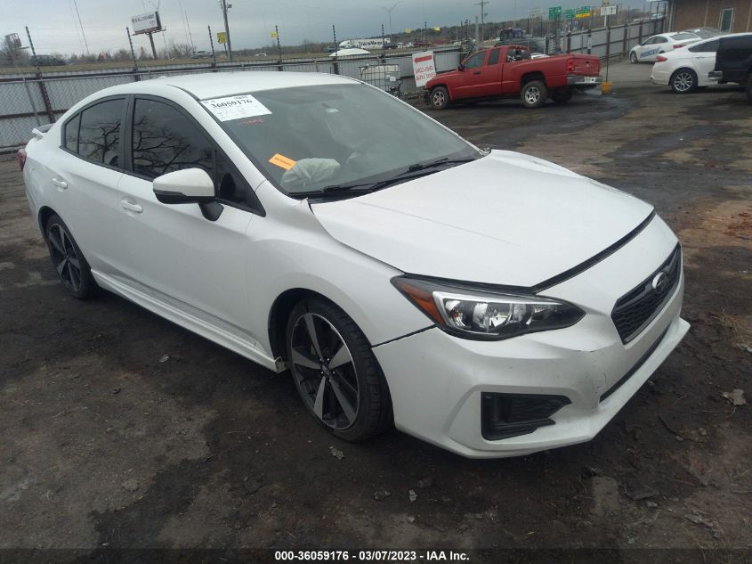 2019 SUBARU IMPREZA SPORT - 4S3GKAJ67K3614353