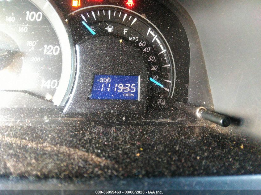 2013 TOYOTA CAMRY L/LE/SE/XLE - 4T1BF1FK2DU299975