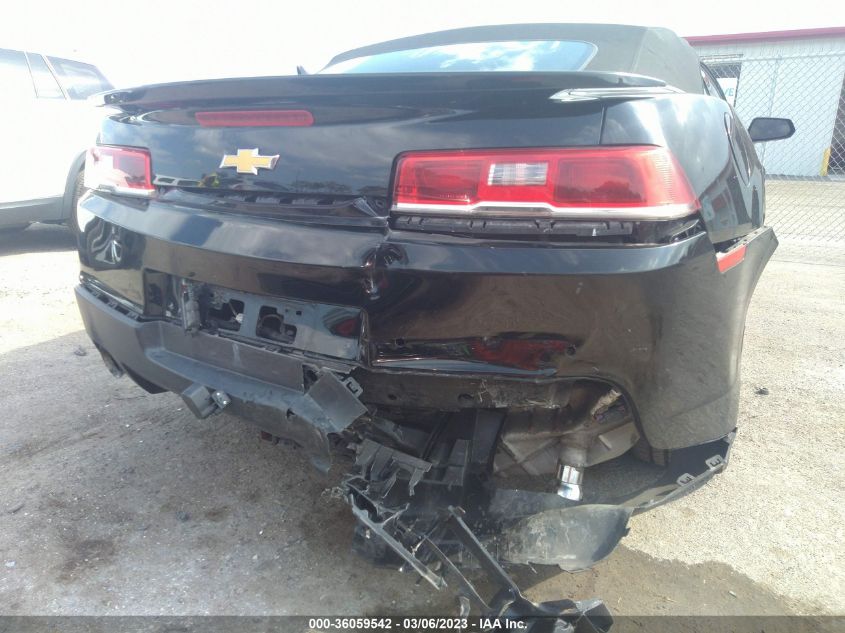 2015 CHEVROLET CAMARO LT - 2G1FD3D3XF9137832