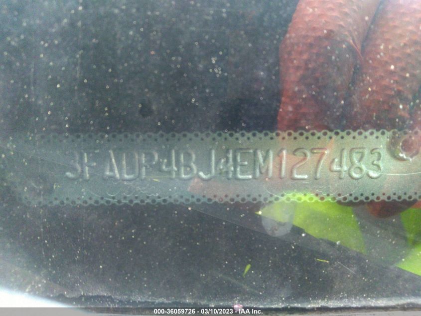 2014 FORD FIESTA SE - 3FADP4BJ4EM127483