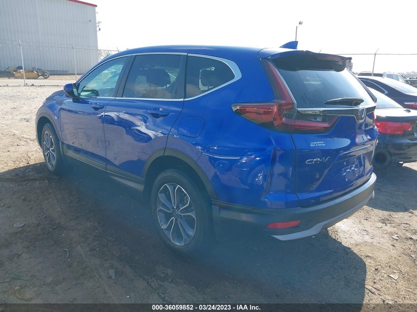 VIN 7FARW2H80NE007684 2022 HONDA CR-V EX-L