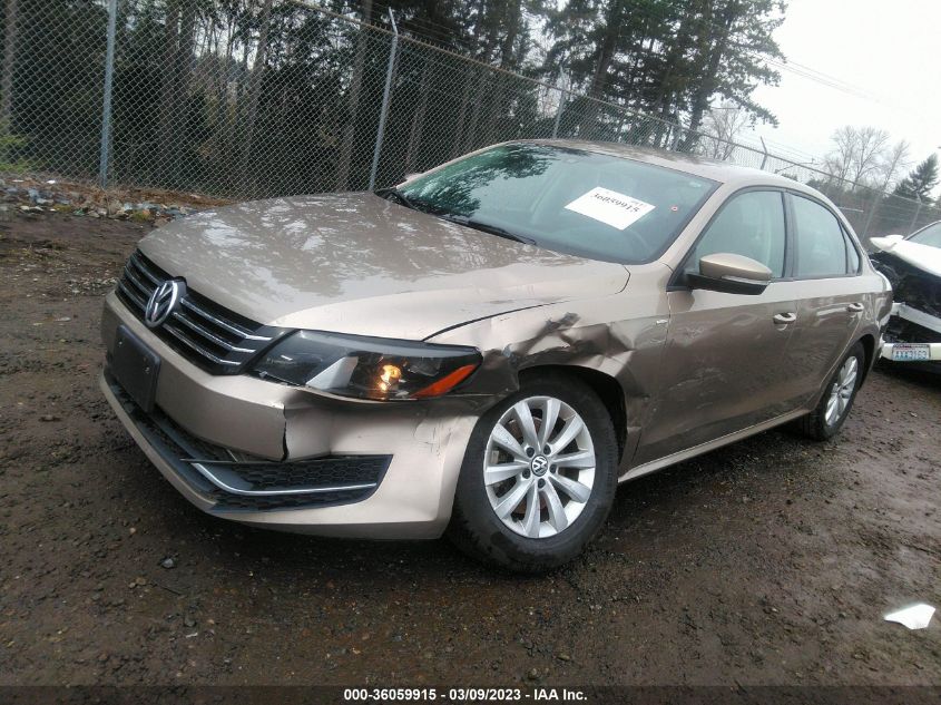 2015 VOLKSWAGEN PASSAT 1.8T WOLFSBURG ED - 1VWAT7A3XFC101094