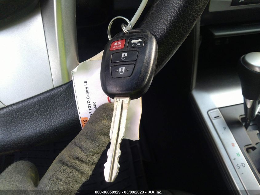 2013 TOYOTA CAMRY L/LE/SE/XLE - 4T1BF1FK8DU693657