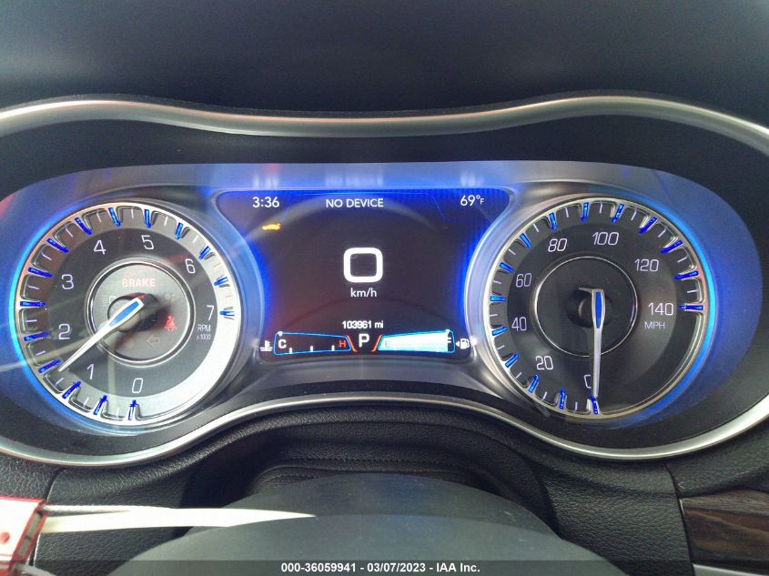 2015 CHRYSLER 300 LIMITED - 2C3CCAAG0FH891955