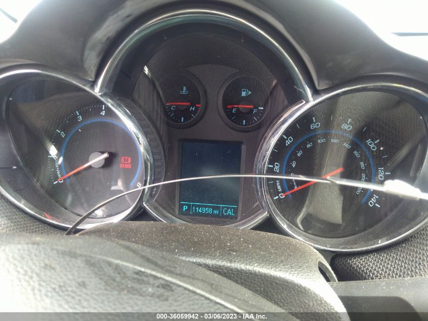 2015 CHEVROLET CRUZE LT - 1G1PC5SBXF7163572