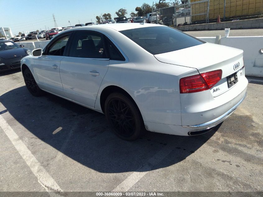2014 AUDI A8 L 4.0T - WAUR2AFD0EN003957