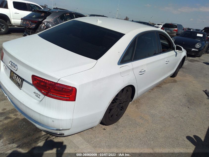 2014 AUDI A8 L 4.0T - WAUR2AFD0EN003957
