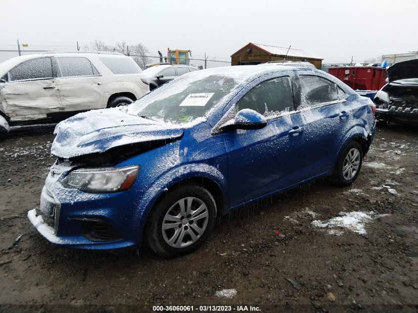 2018 CHEVROLET SONIC LS - 1G1JB5SH5J4108714
