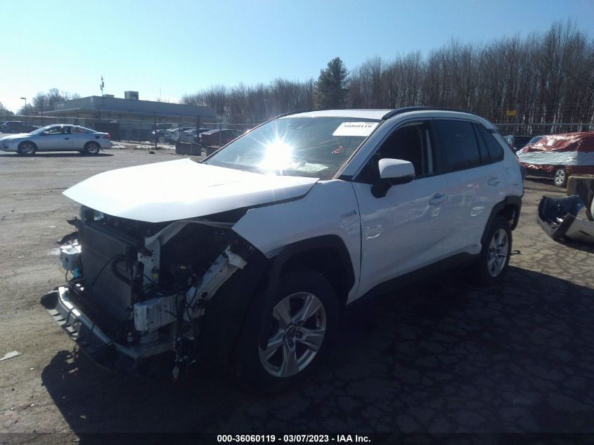 2020 TOYOTA RAV4 HYBRID XLE - 2T3R6RFV6LW001490